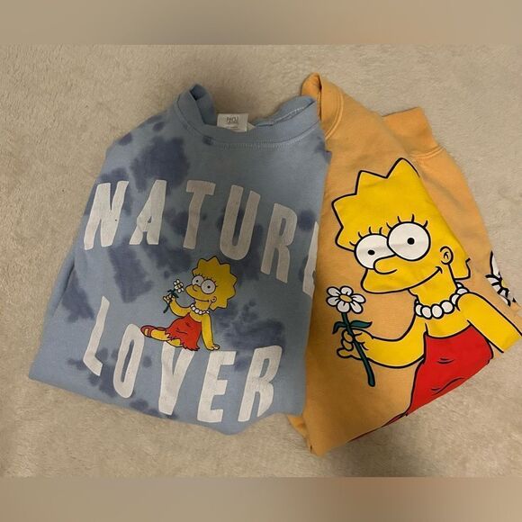 2 of The Simpson long sleeve Shirts size XS - Picture 1 of 9